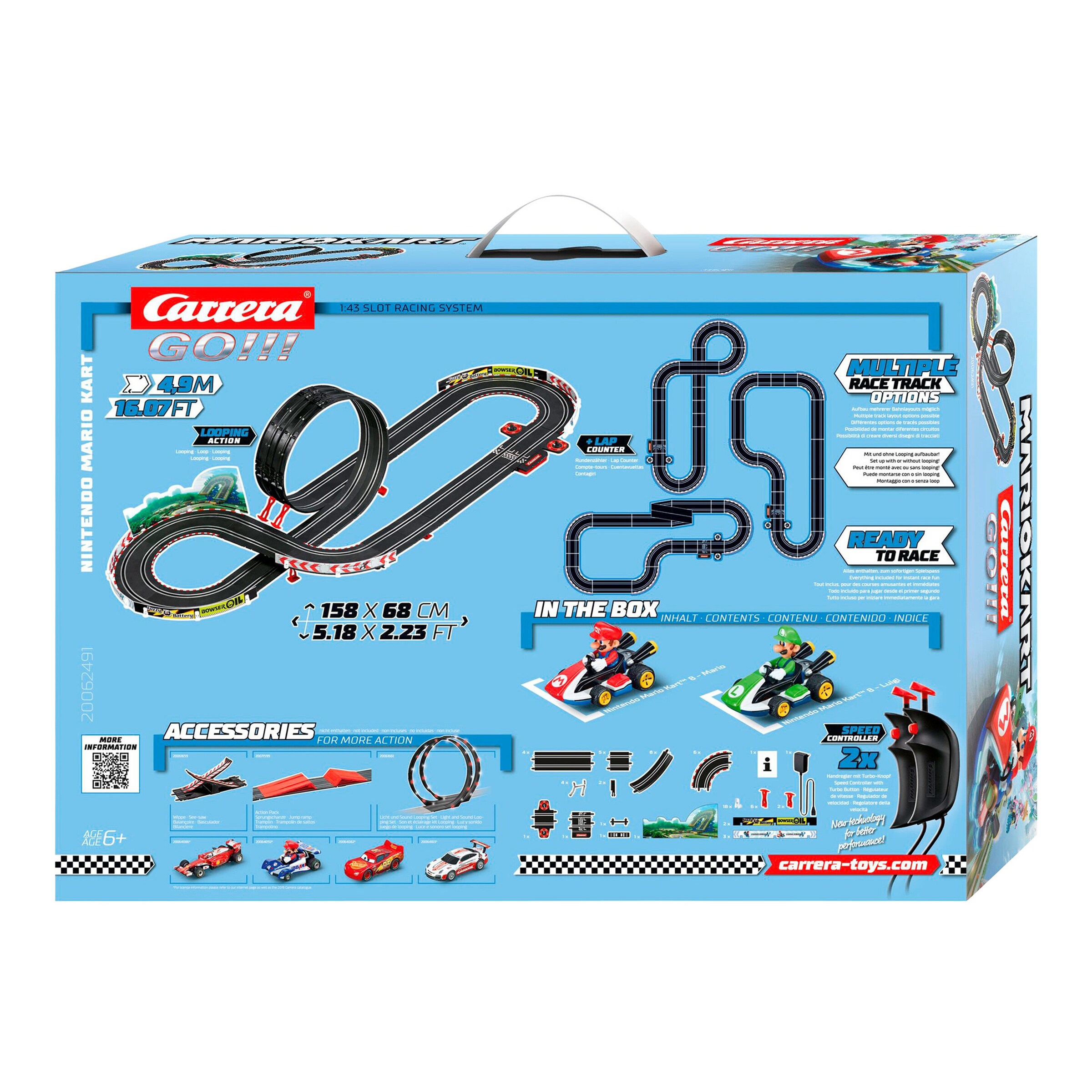 Carrera - MARIO KART Auto-Rennbahn Carrera GO!!! - Nintendo Mario Kart 8