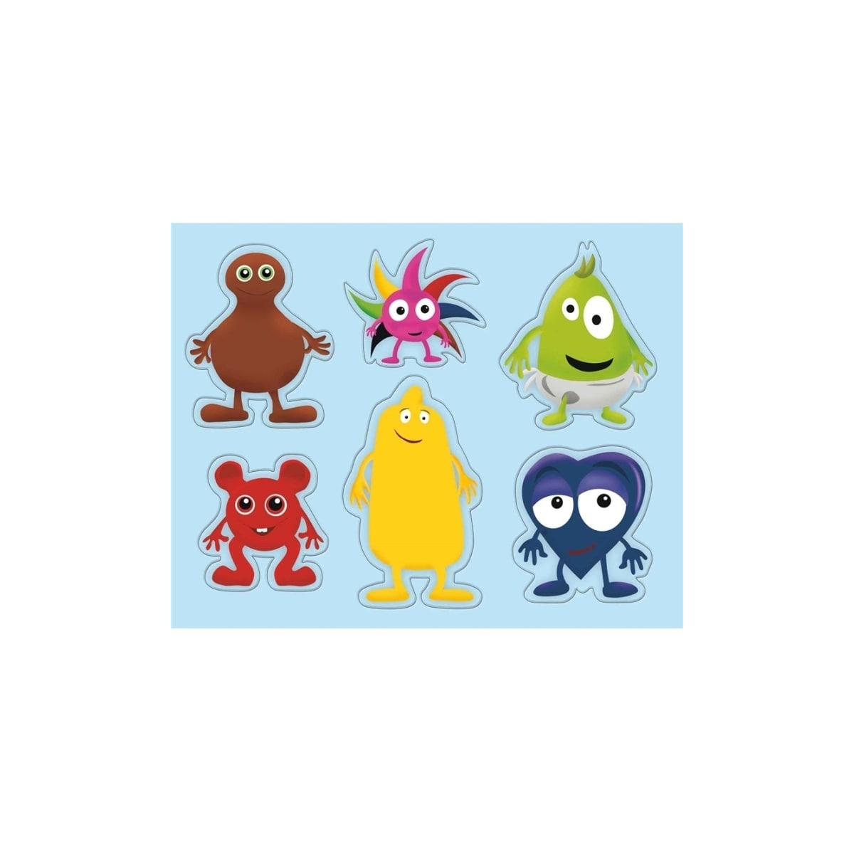 Babblarna Formpussel 6 Figurer
