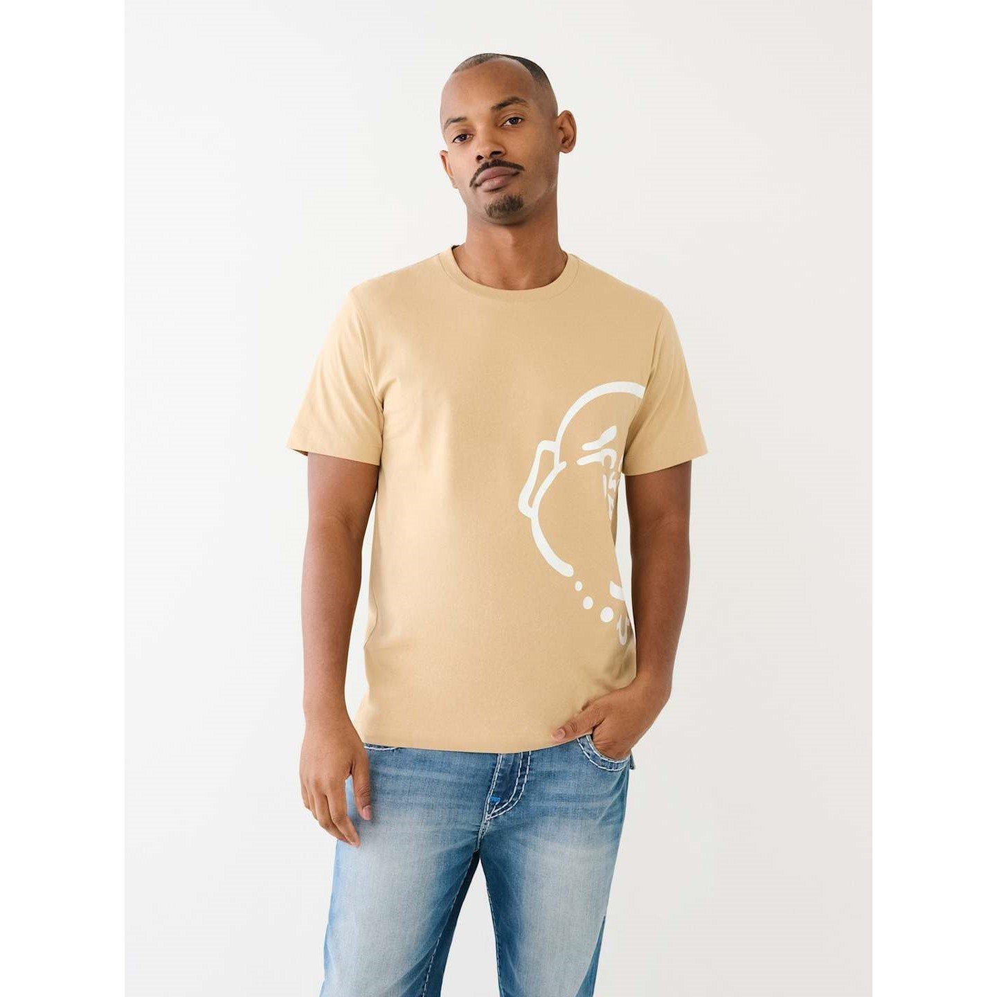 True Religion TR Buddha Crew T Shirt Mens