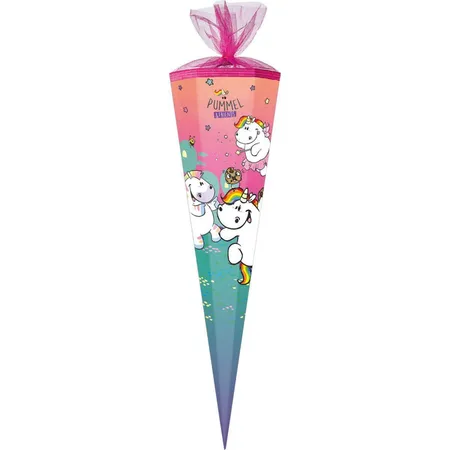 Nestler Schultüte Pummeleinhorn & Friends 85cm 6-eckig