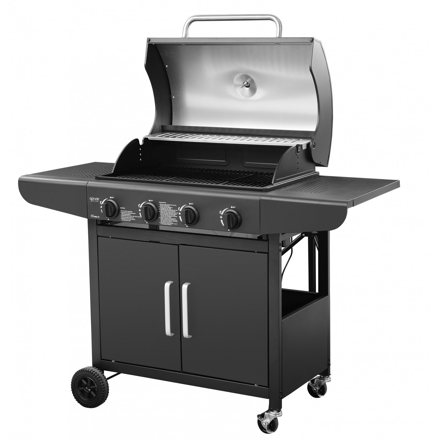 Gasgrill BBQ 4 Brenner