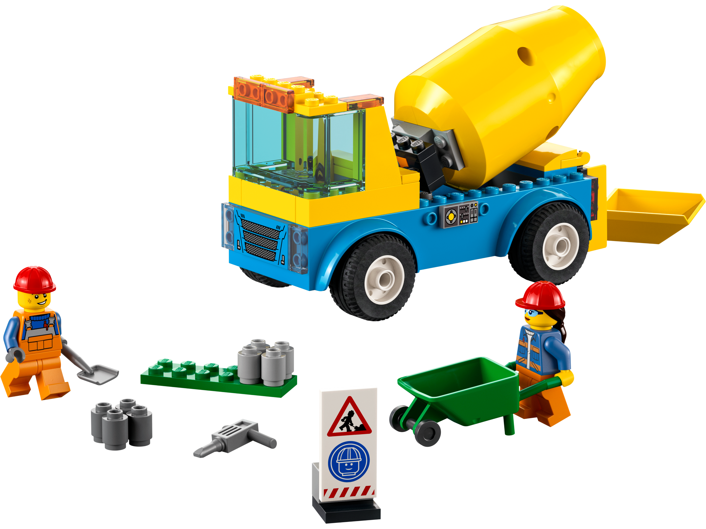 O caminhão betoneira 60325