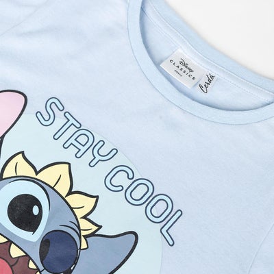 Disney Lilo & Stitch Pysjamas, Lyseblå