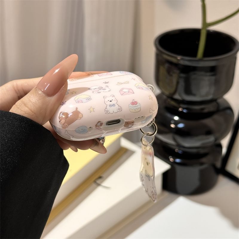 VanDi - Hond AirPods / Pro oortelefoonhoesje met bedel