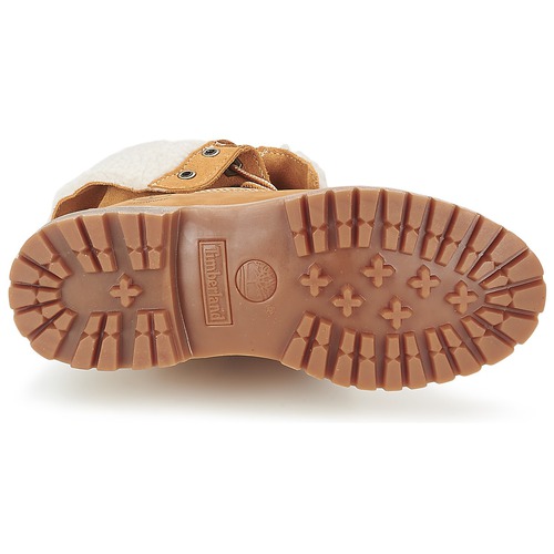 Timberland - AUTHENTICS TEDDY FLEECE WP FOLD DOWN - Cognac clair