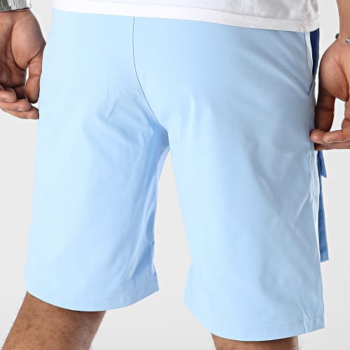 Short Cargo Bleu Clair