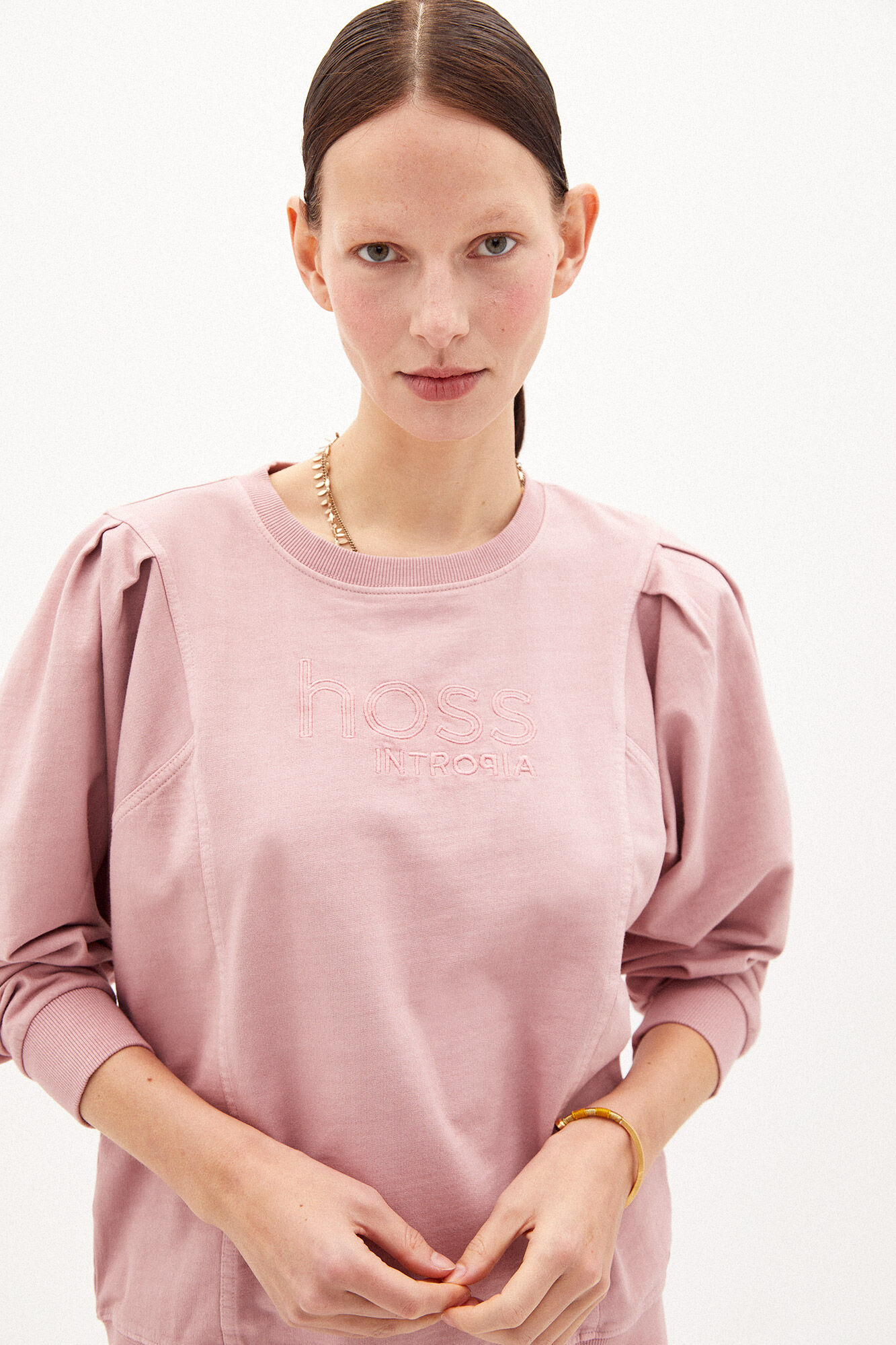 Moletom Gaia Hoss Intropia - Rosa