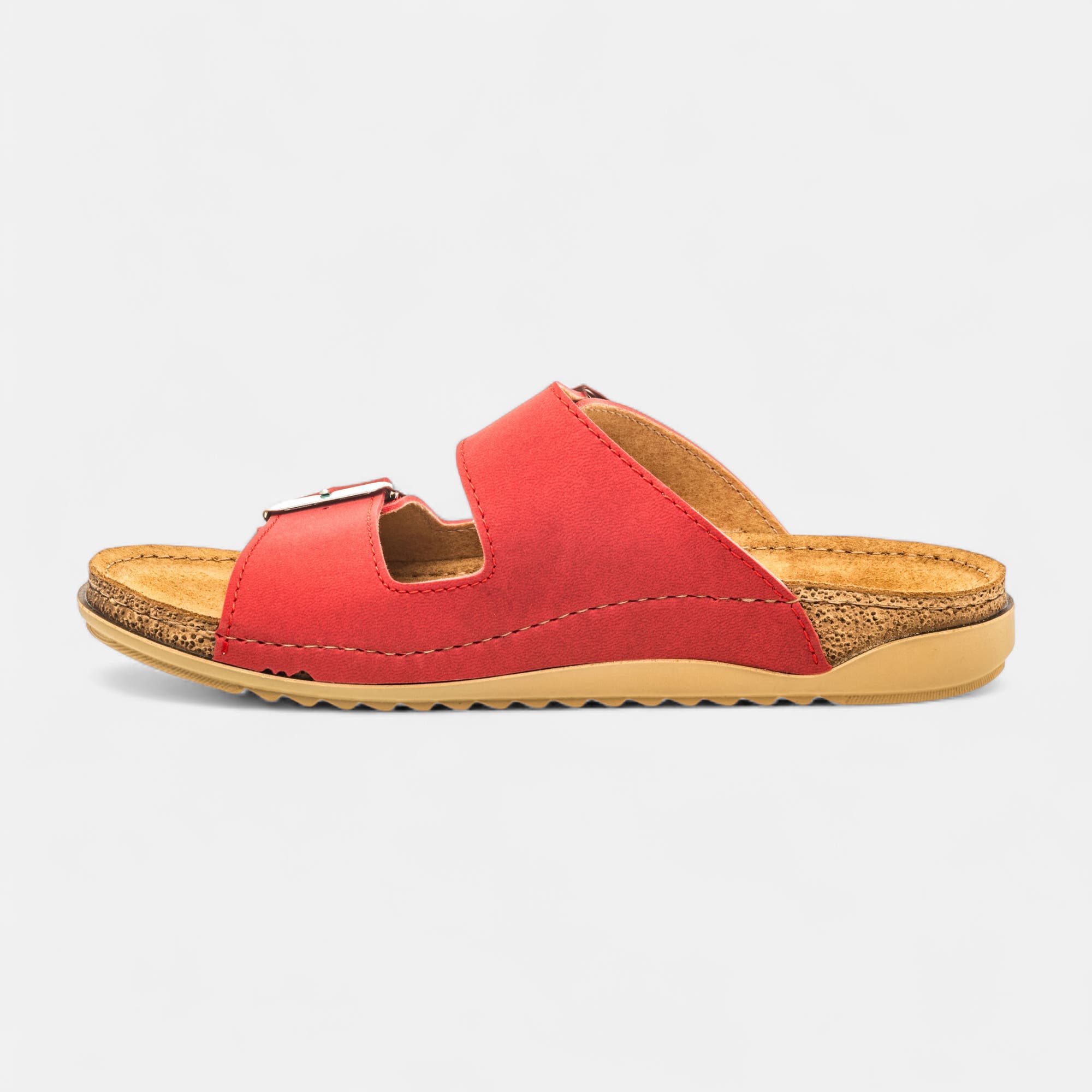 Mules Femme rouge