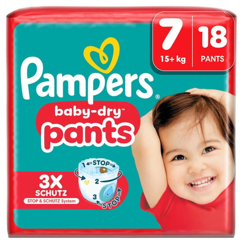 Pampers Baby-Dry Pants Gr.7, Single Pack, 15+kg
