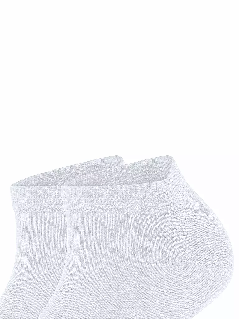 FALKE  Sneakersocken Happy 2er Pkg Weiss weiss