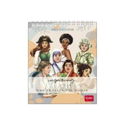 Legami Special Edition - Calendrier 2024 - 12 x 14,5 cm - femmes inspirantes