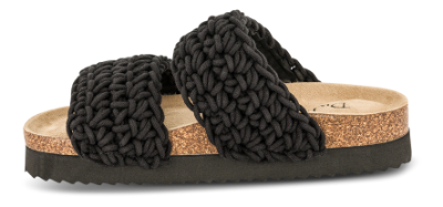 Duffy sko Damesandal Sort 86-65001