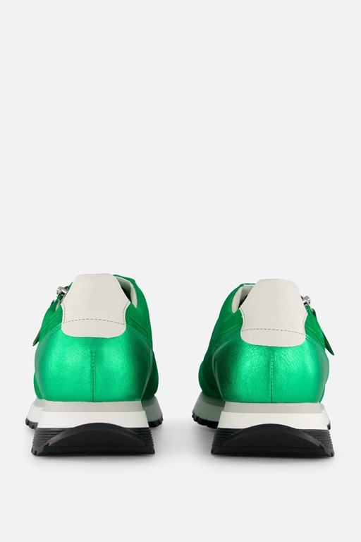 Gabor Sneakers groen Suede