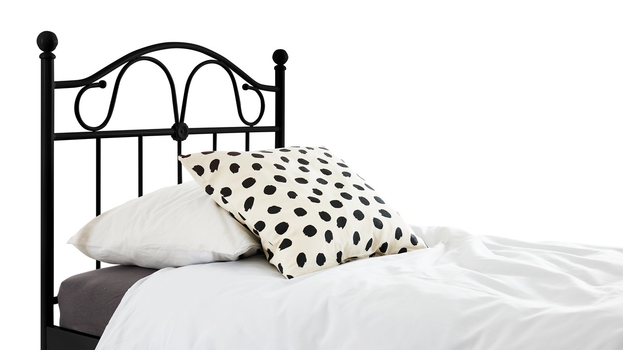 Bed Quincy zwart