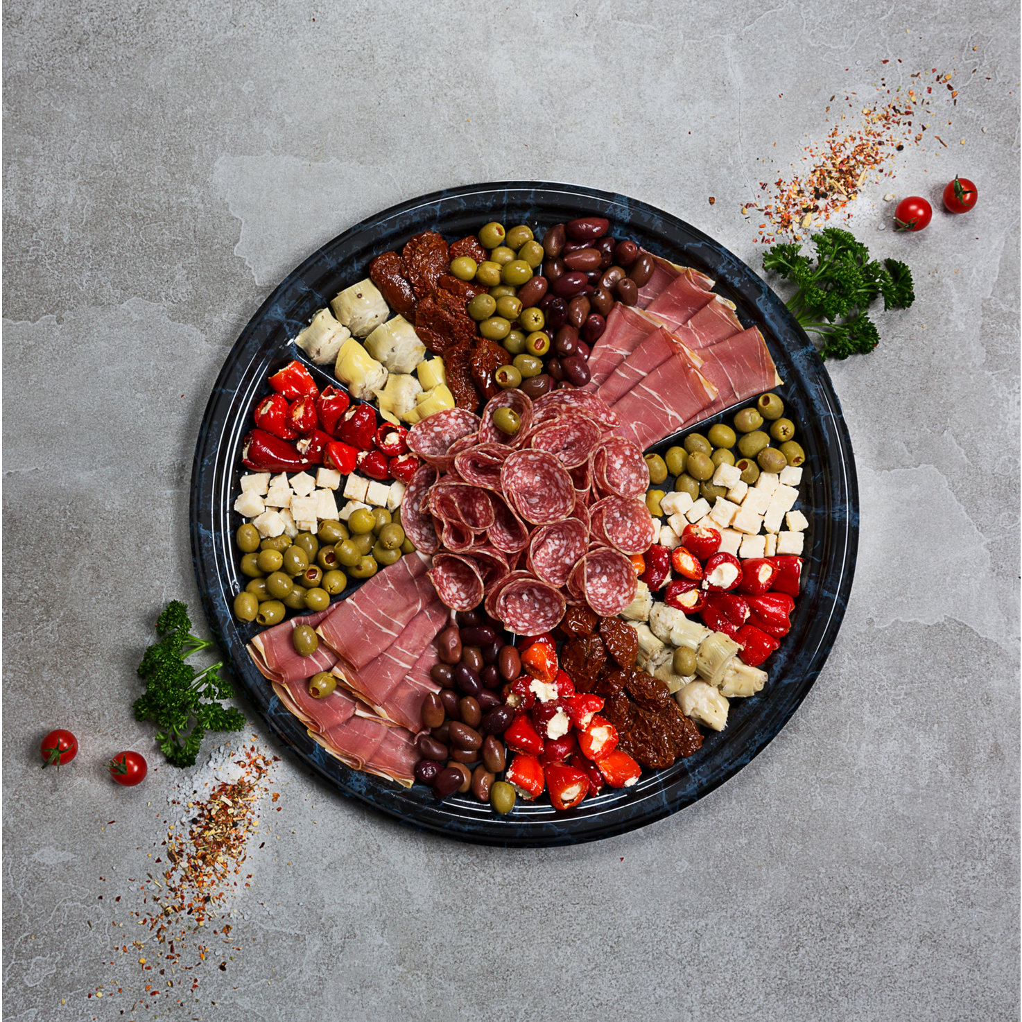 Antipasti-Platte max. Ø40cm