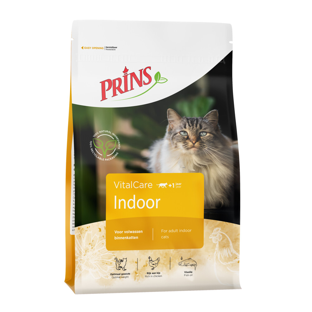 Prins VitalCare Indoor Kattenvoer 4 kg