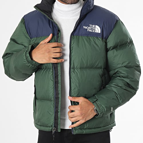Doudoune 1996 Retro Nuptse A3C8D Vert Bleu Marine