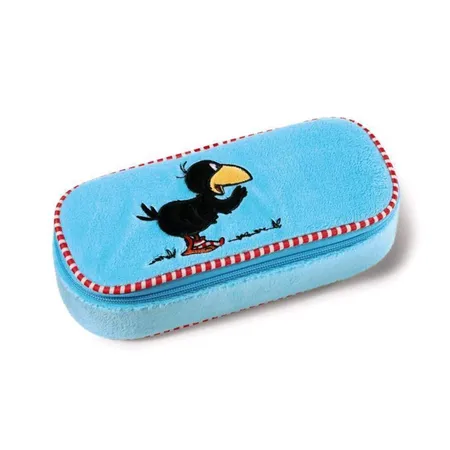 NICI Mäppchen Plüsch Rabe Socke rechteckig 23 x 9,5 x 6 cm