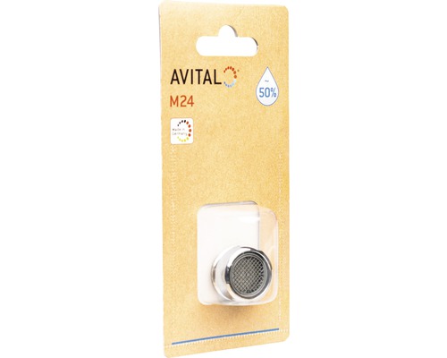 AVITAL eco beluchter M24 6,0 l/min chroom