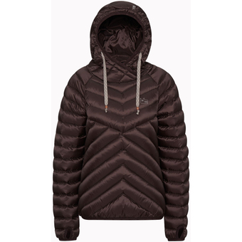 Varg Algön Down Hood  Daunenjacke Chocolate Brown Damen