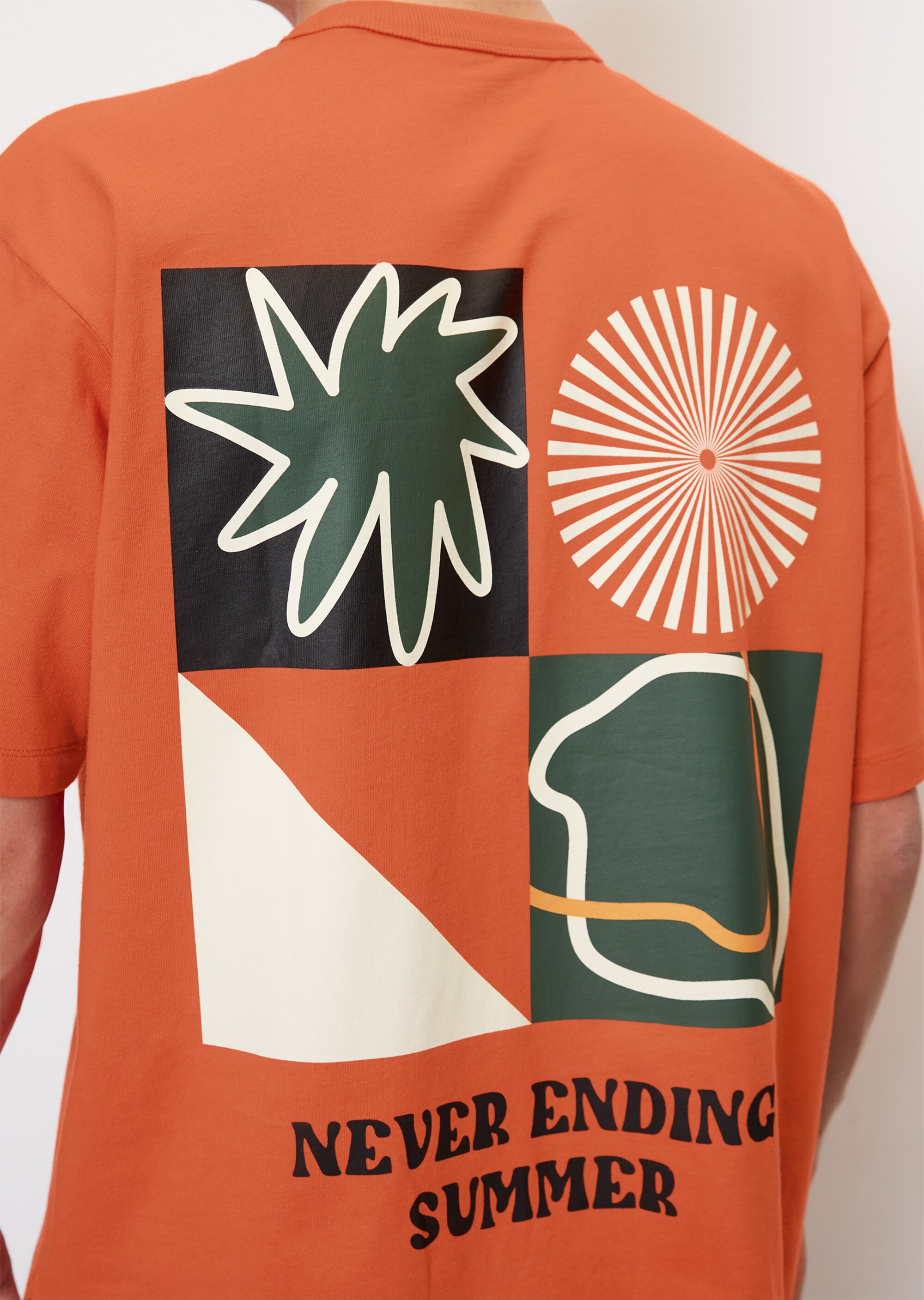 Oversize-Longsleeve mit Rückenprint