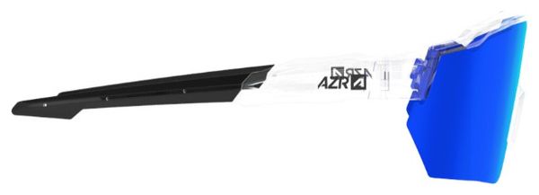 Lunettes AZR Race RX Crystal Verni / Écran Hydrophobe Bleu