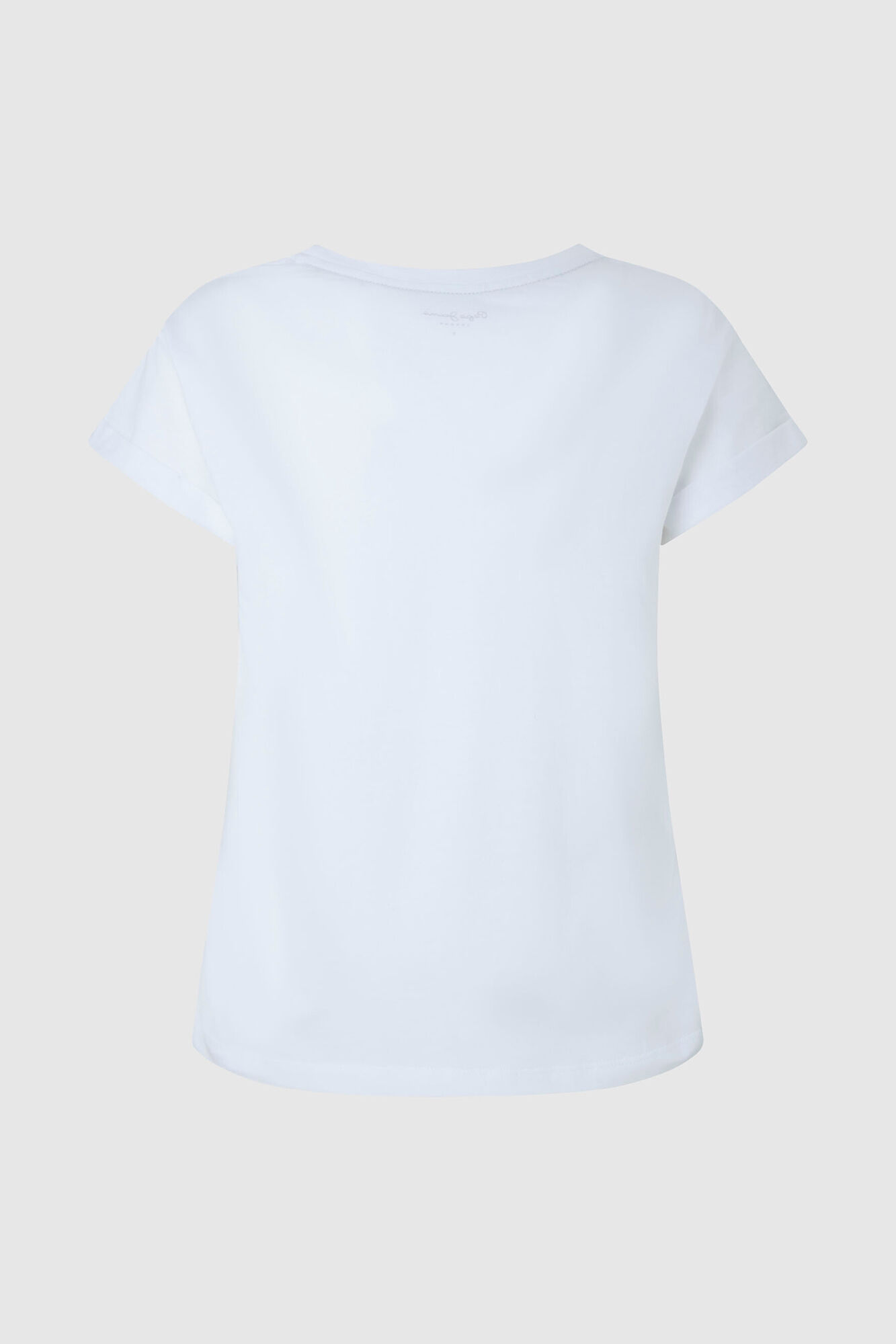 Camiseta de algodão estampada
