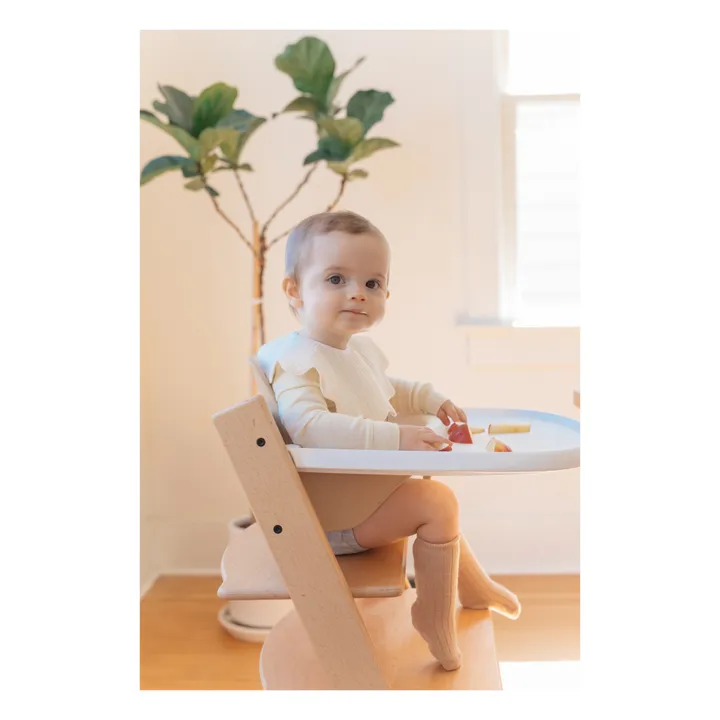 Soft Spot Bavoirs pétale en coton bio - Set de 3 | Bloom