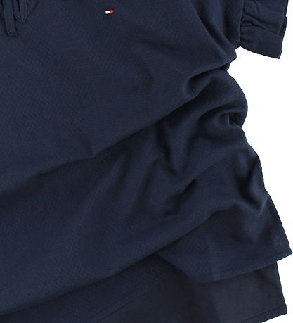 Tommy Hilfiger T-shirt - Navy m. Fl?sekant