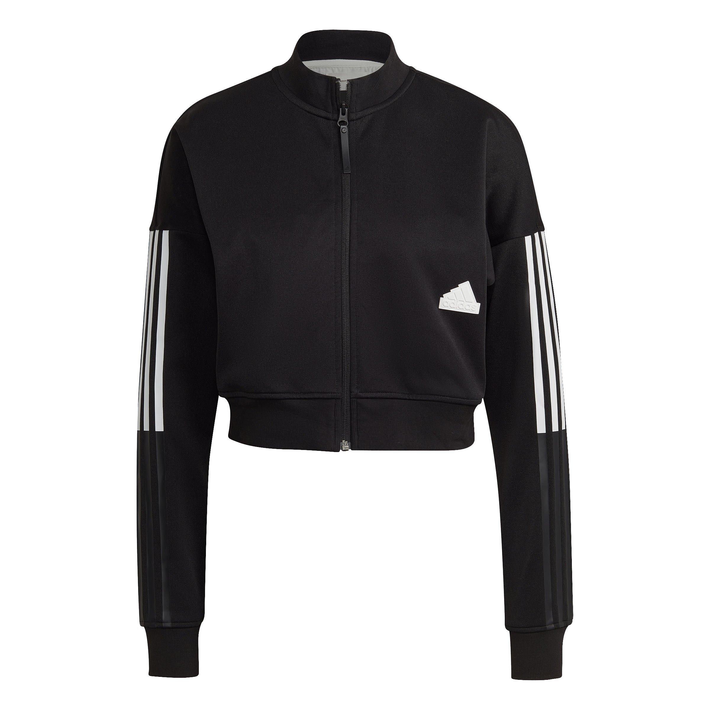 adidas adidas Cropped Track Top Womens Sweatshirt