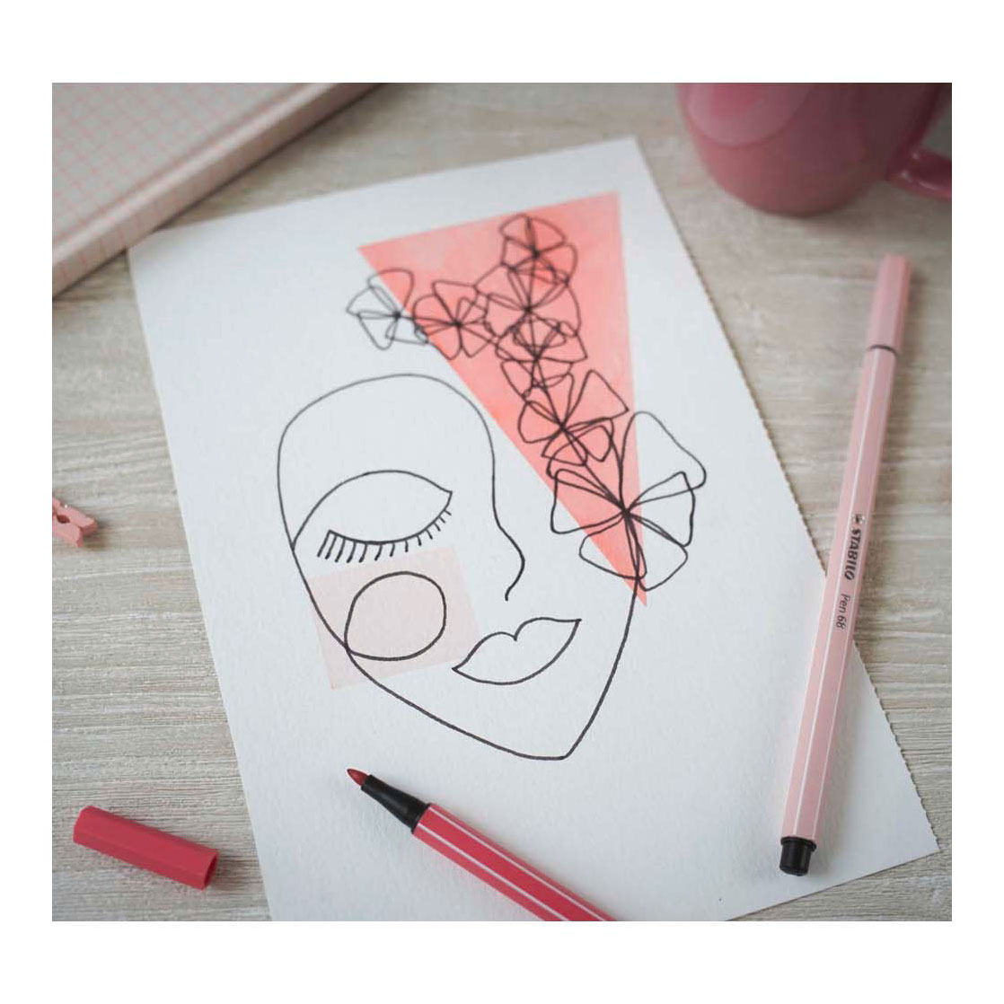 STABILO Pen 68 - Viltstift - Set Met 8 Stuks
