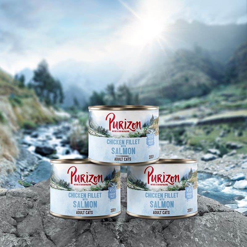 Lot mixte Purizon Adult en boîte - sans céréales
