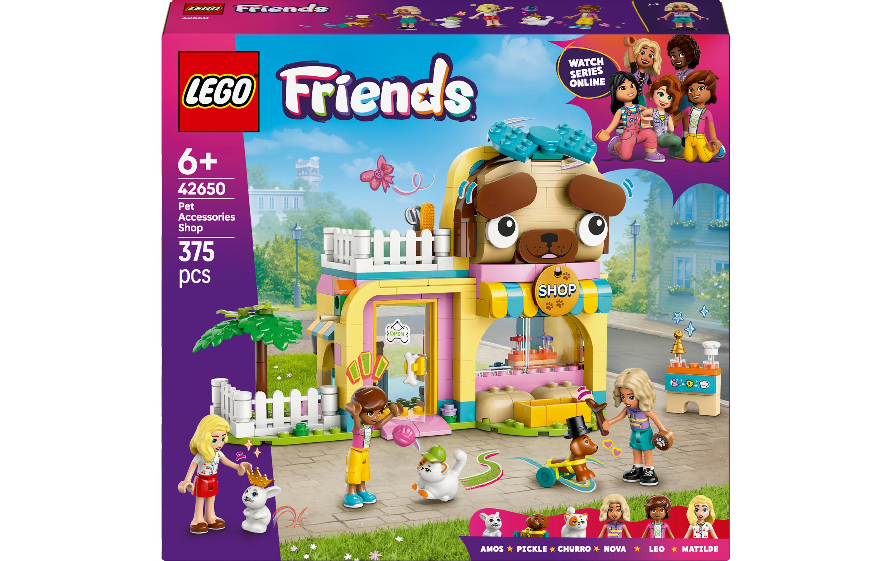 Friends Geschäft für Haustierzubehör 42650Vielseitiges Spielset für Freundschaftsgeschichten und jede Menge Rollenspiele