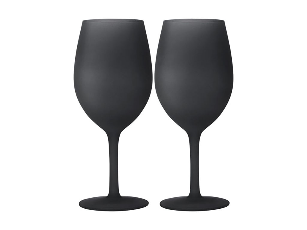 Brunner Blacksatin wijnglas - Set van 2