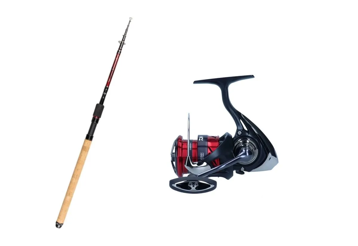Daiwa Ninja X Tele 8' 5-20g/Daiwa Ninja 2000