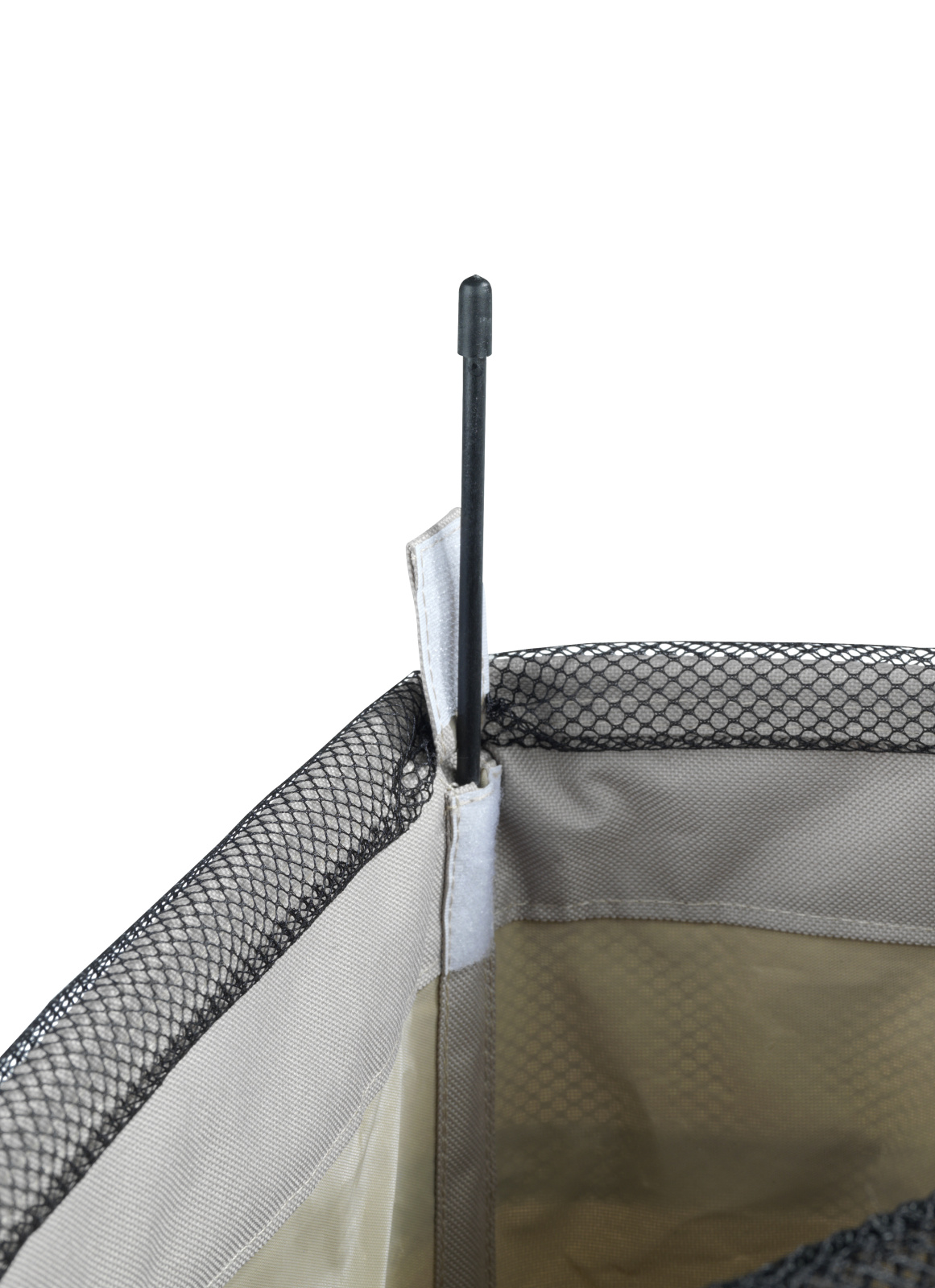 WENKO Wäschesammler CORONO - taupe - 43 Liter