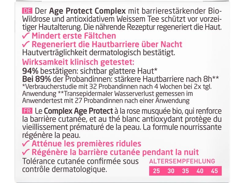 WELEDA Nachtcrème Wildrose und Weisser Tee 40 ml Natürliche Nachtpflege stärkt die Hautbarriere und mindert erste Fältchen