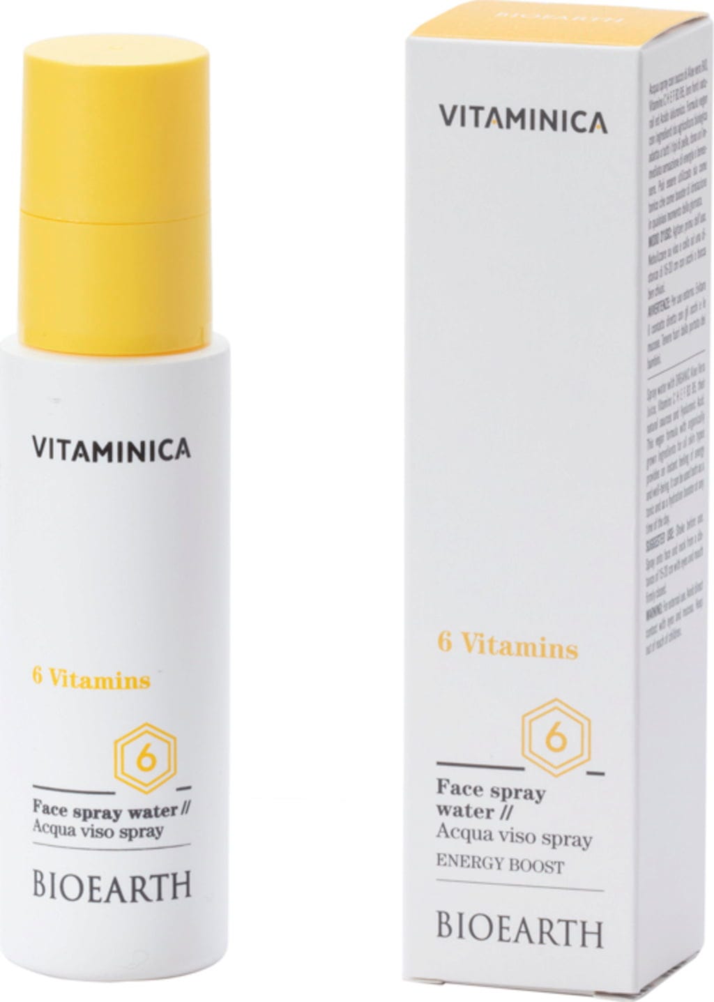 BIOEARTH  VITAMINICA Gesichtswasser Spray 6 Vitamine, 100 ml