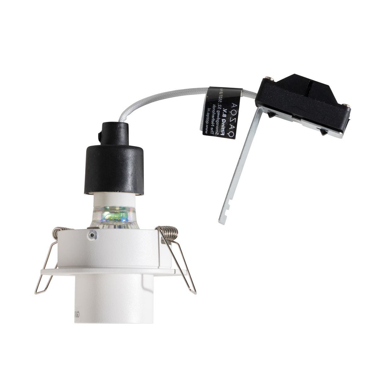 Set van 6 inbouwspots wit GU10 35mm rond kantelbaar - Installa