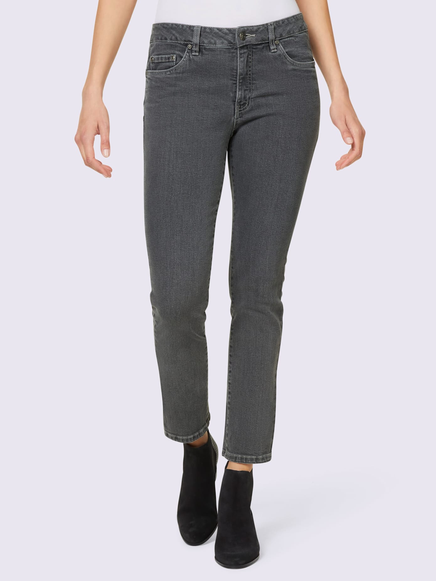 Jean push-up coupe 5 poches en qualité extensible