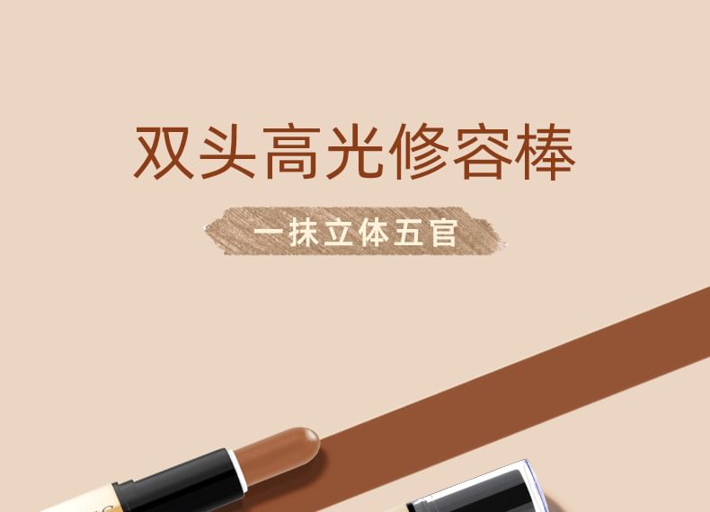 IMAGIC - Dual Head Highlight & Contour Stick - 3 kleuren
