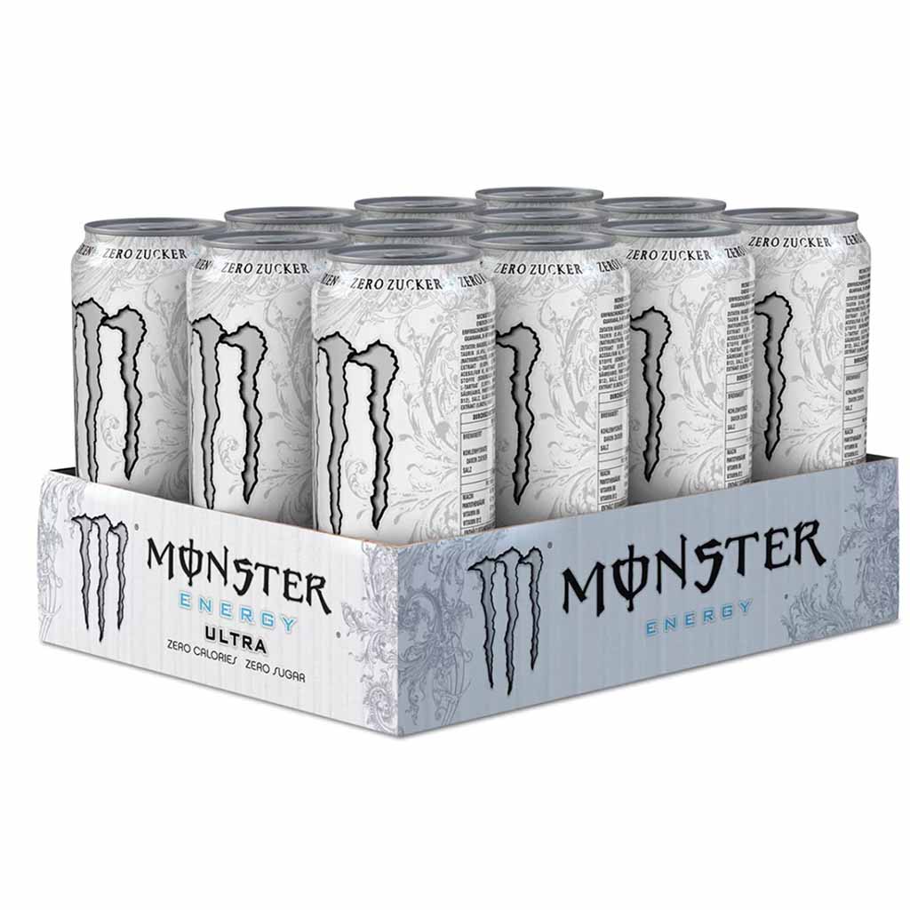 12x Monster Energy Ultra DOSE je 500ml = 6L MHD:31.12.25