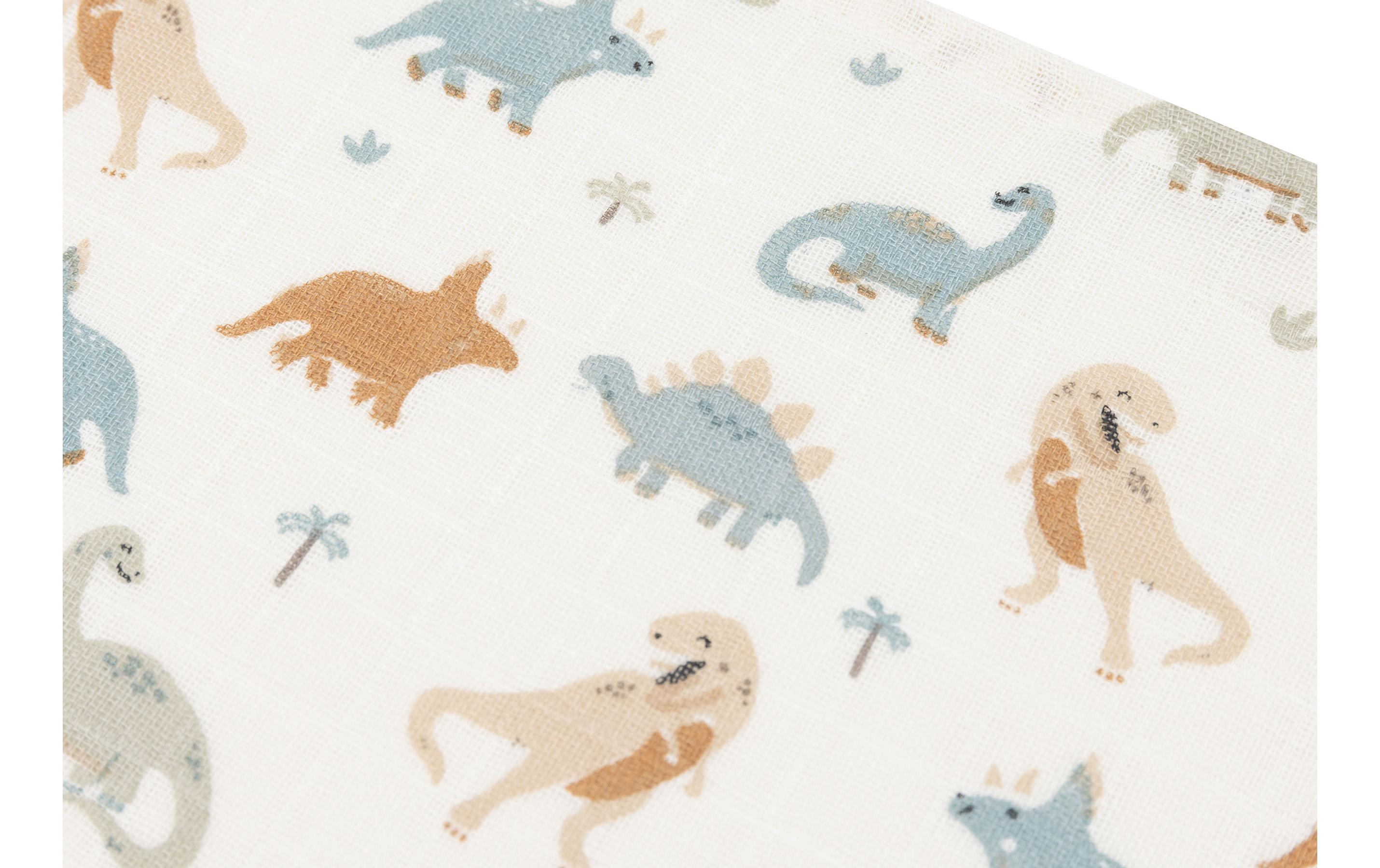 Mulltuch Nuscheli 3er Set Roarsome 70 cm x 70 cmMultifunktionale Spucktücher