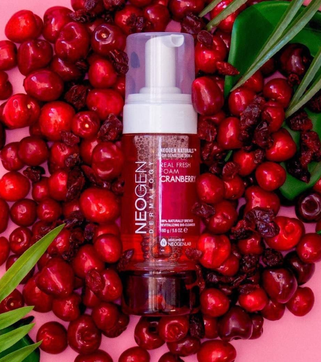 Neogen - Espuma de Limpeza Dermalogy Real Fresh Foam Cranberry