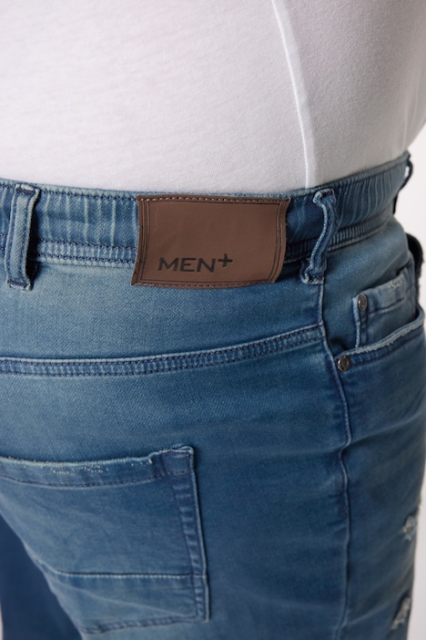 Men+ Schlupfjeans, Bauchfit, Straight Fit, 5-Pocket, bis 36/72