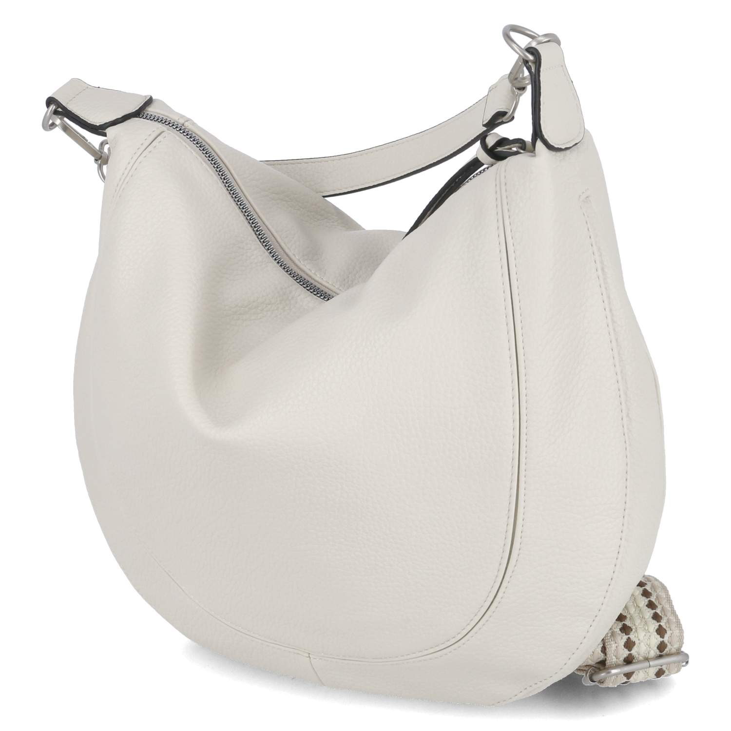 Fräulein Frida Hobo Bag - ecru