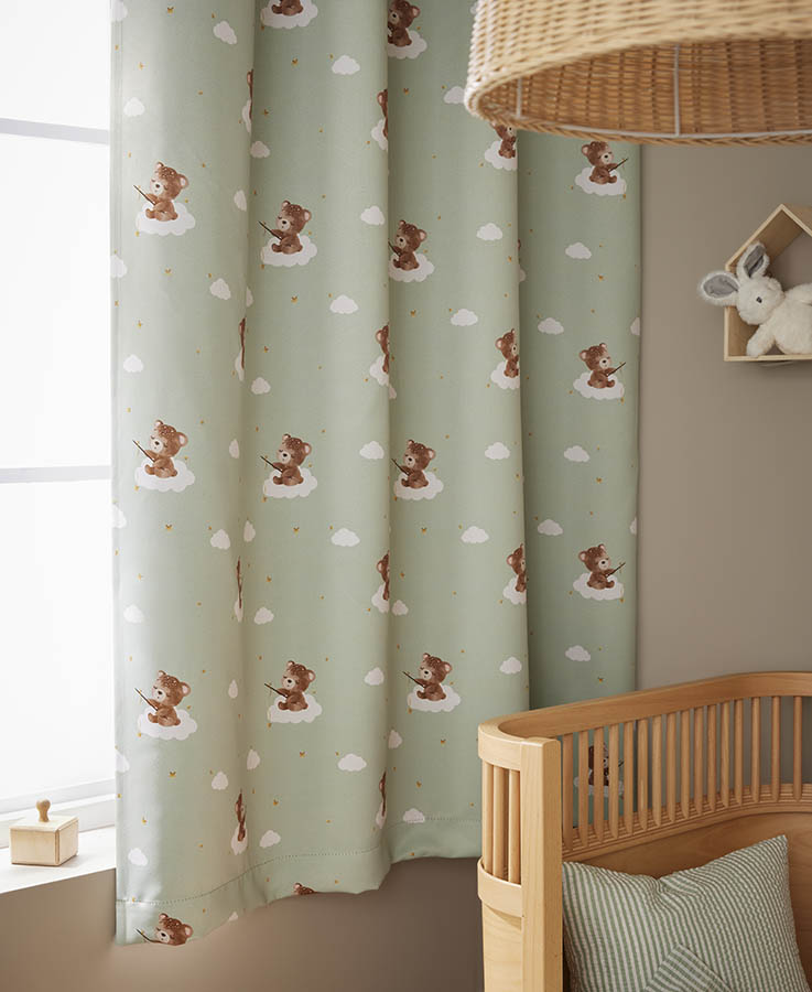 Bobo lysdempende gardin 140x160