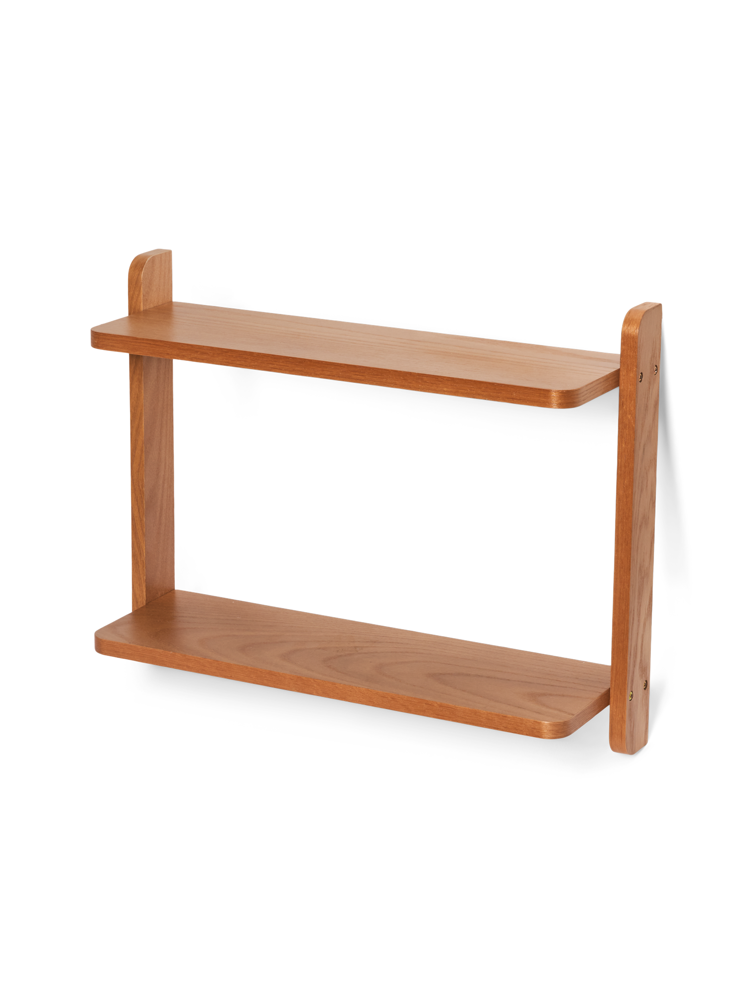 Væghylde | MDF/egefinér. 50 x 15 x 39 cm. | Medium Wood