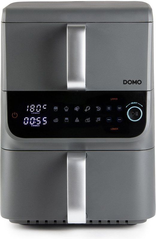 Domo - DO549FR - Airfryer - 10 Liter - Verticale Dubbele Lade