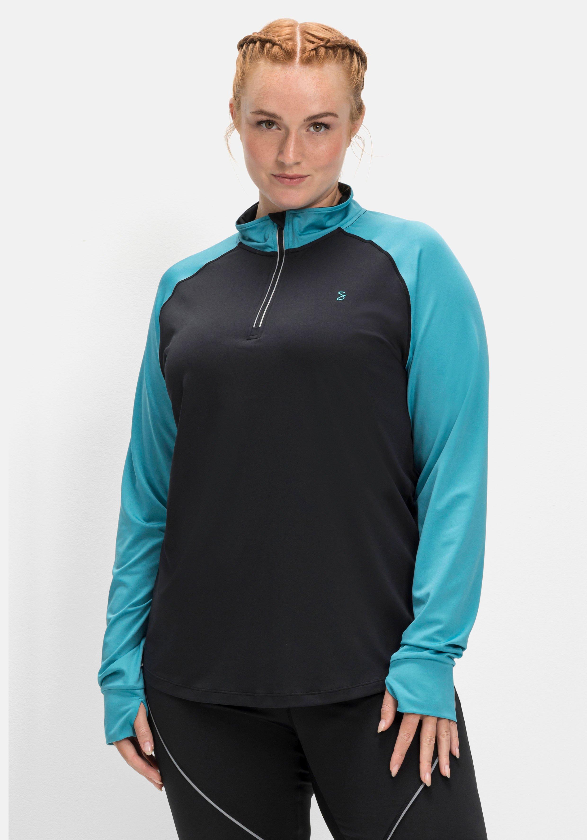 Fahrradshirt, mit Stehkragen, schnelltrocknend